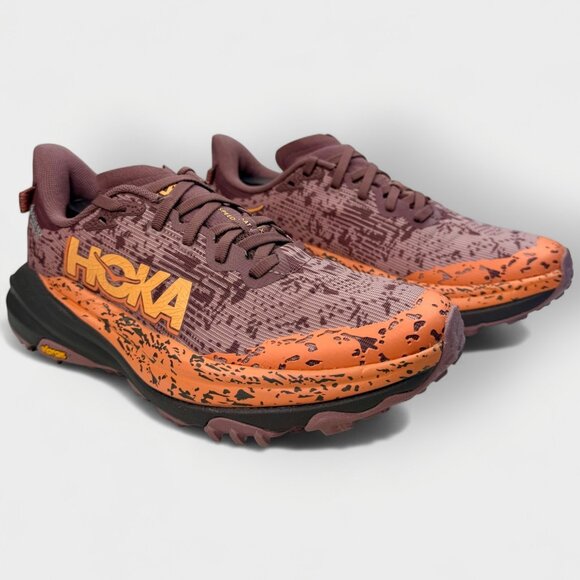 Hoka Speedgoat 6 GTX Women Size 7.0 Smoky Quartz Quartzite 1155151-SZQ New w/Box - Picture 3 of 14